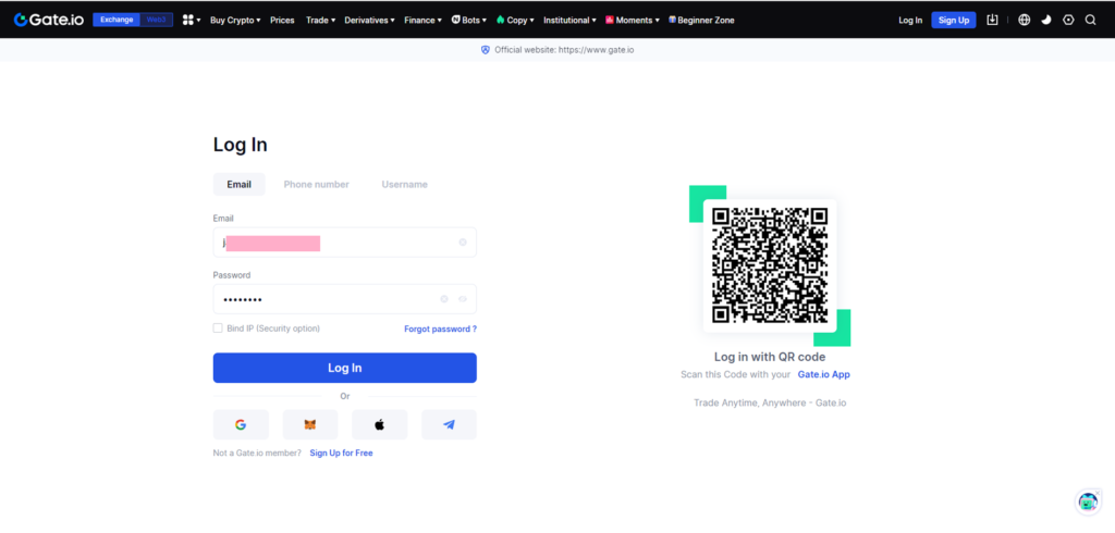 Gate.io Transaction History