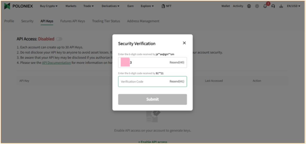 Poloniex API