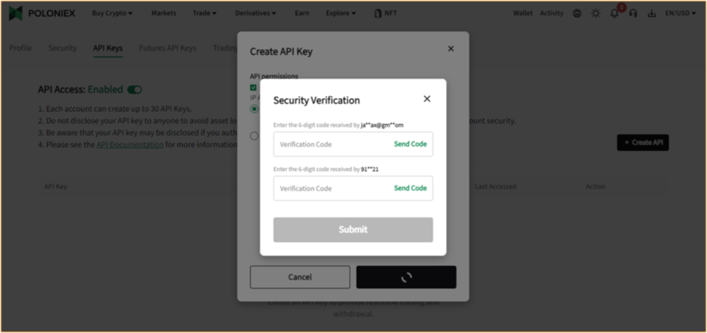 Poloniex API