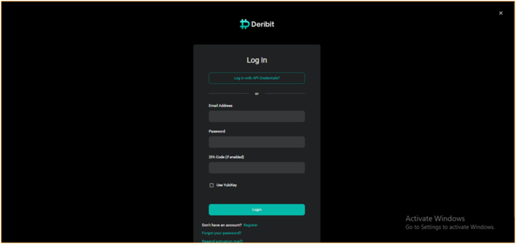 Deribit API