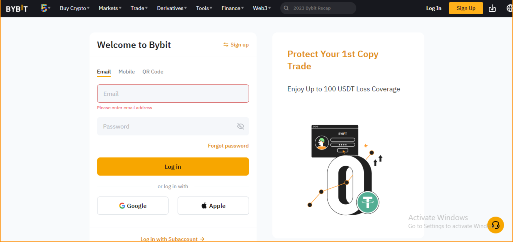 Bybit Transaction History