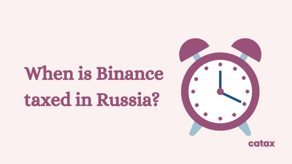 Binance Taxes in Russia