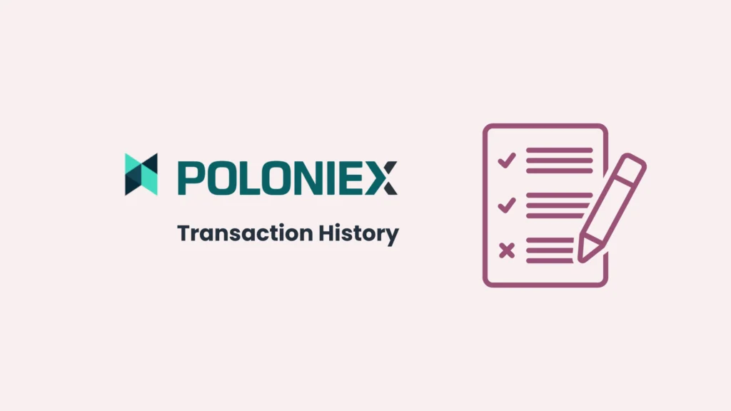 How to Export Poloniex Transaction History?