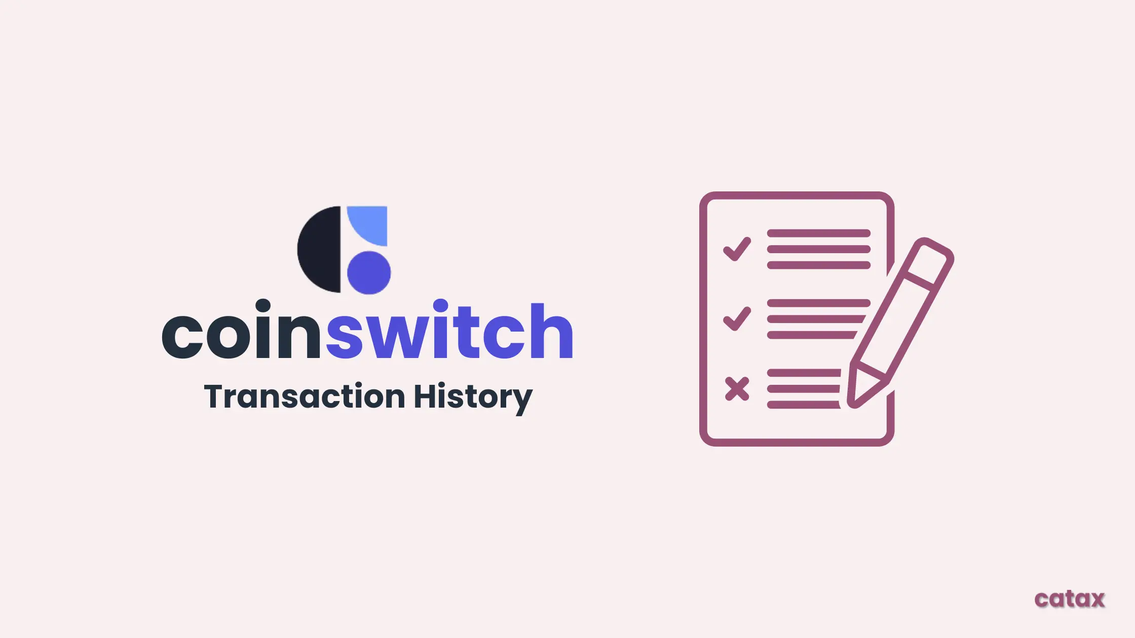 How to export Coinswitch Transaction History?