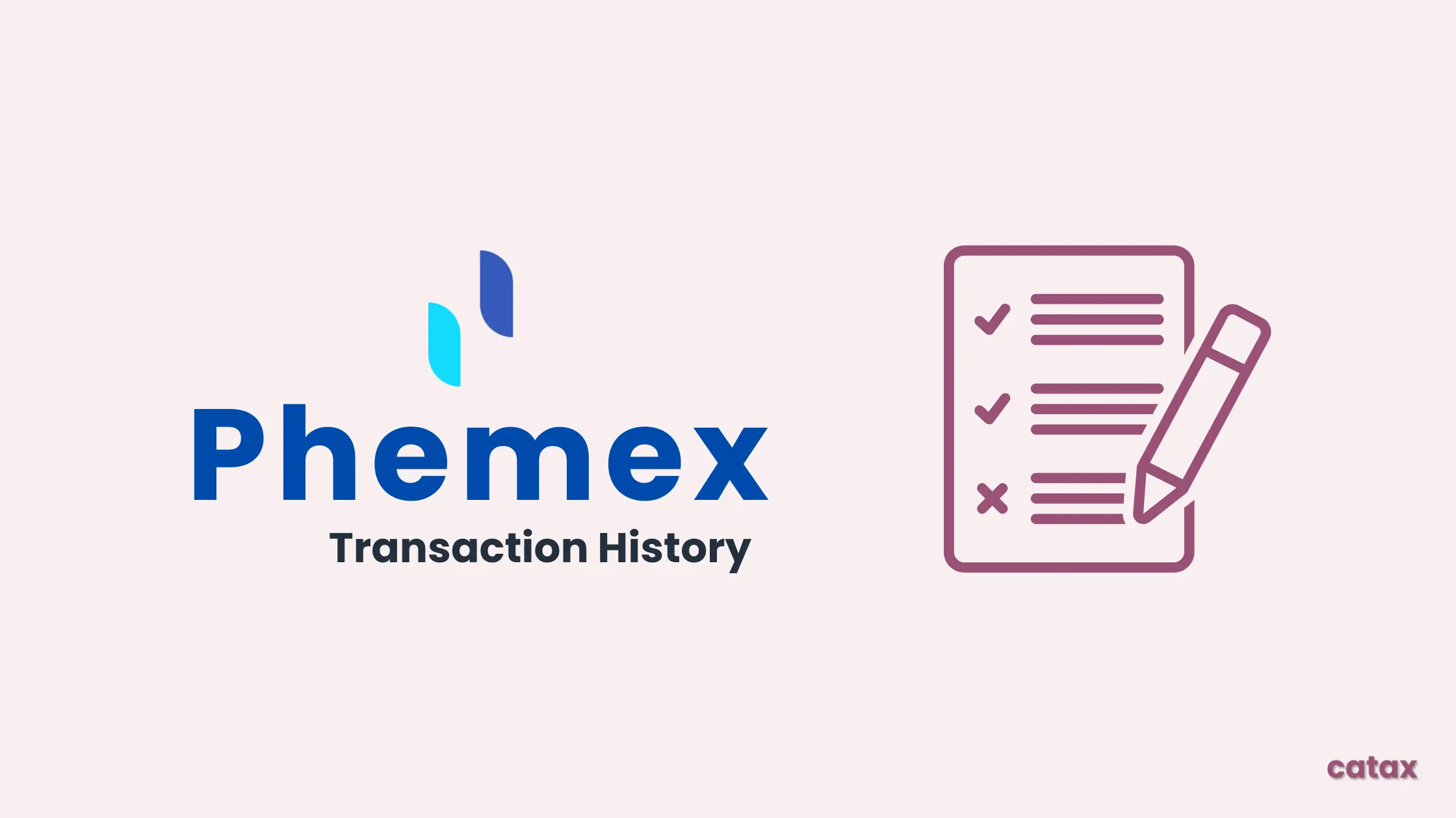 How to export Phemex transaction history?